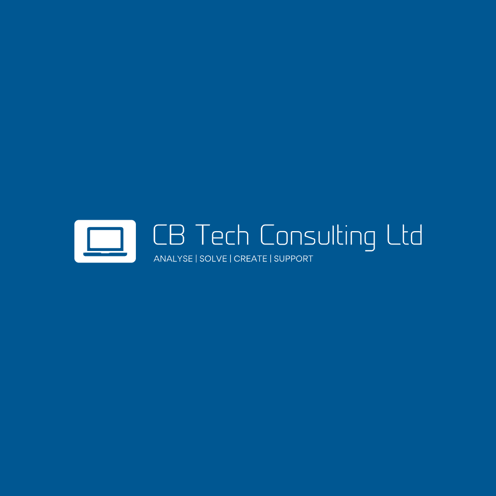 CB Tech Consulting Logo - with tag line CB Tech Consulting Logo - with tag line