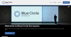 Blue Circle Surveyors - Web screenshot