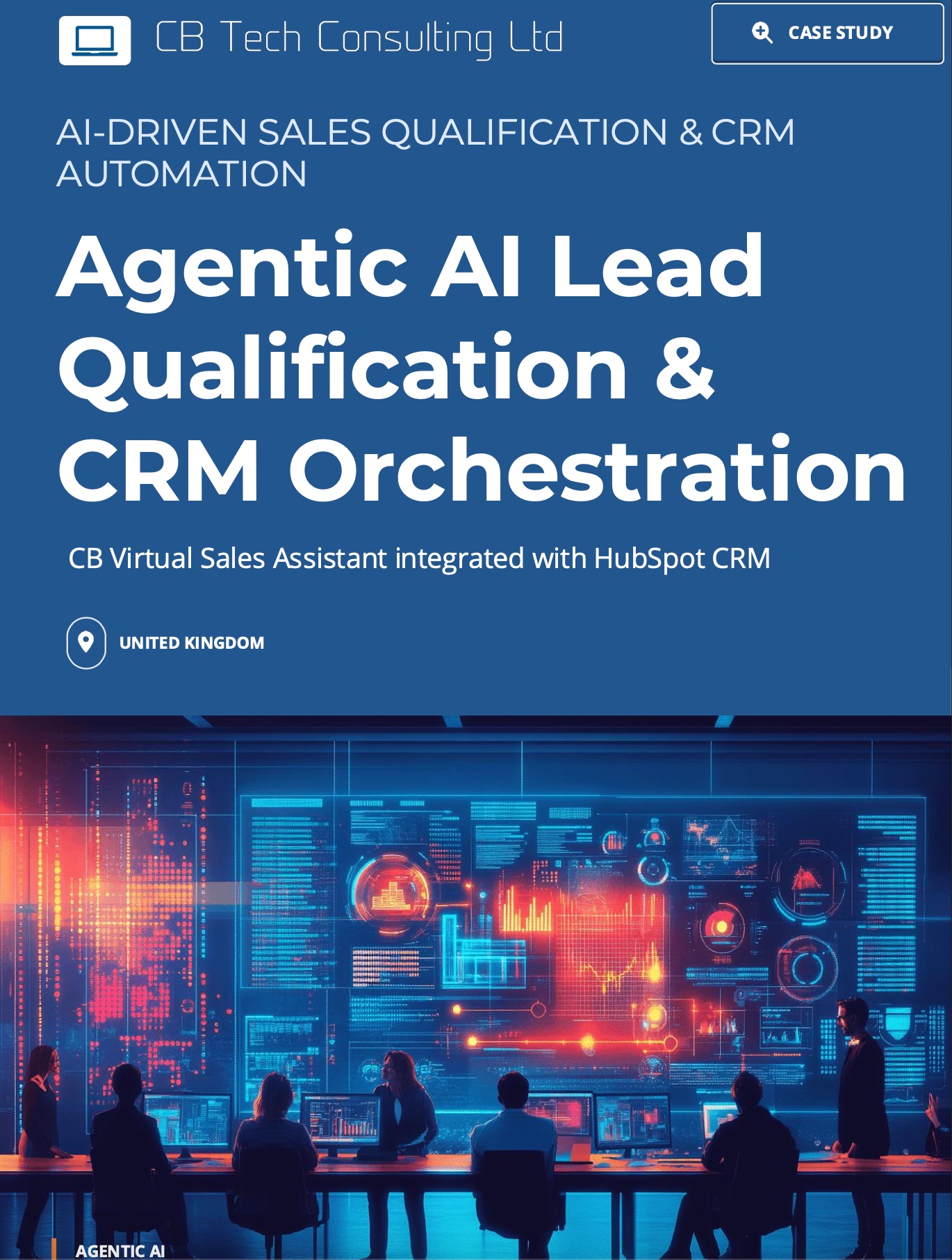 Case study: AI sales qualification and CRM orchestration