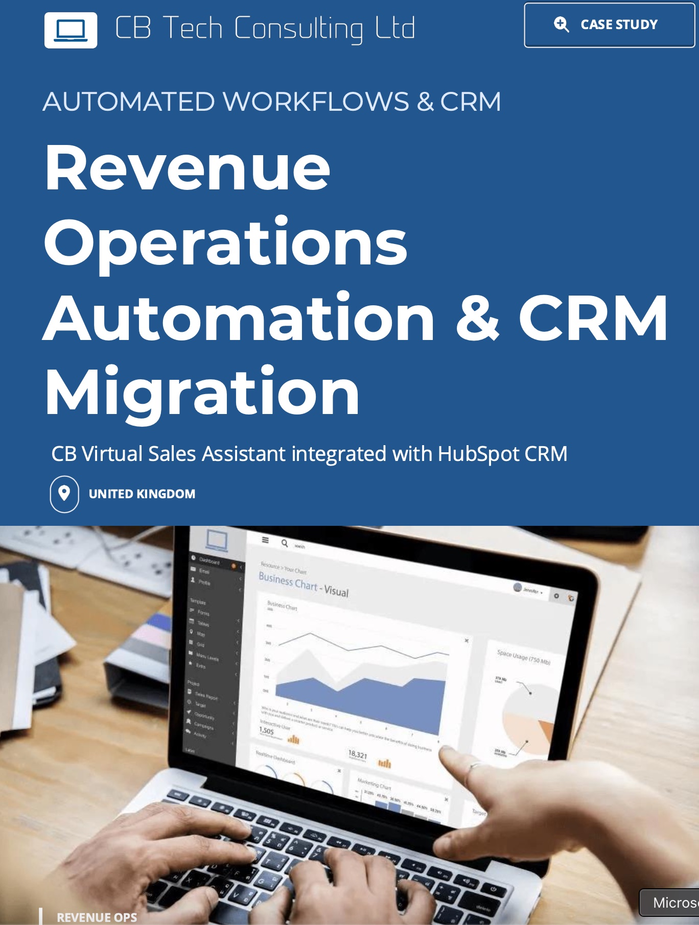 Case study: revenue operations automation and CRM migration